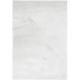 vidaXL Teppich OVIEDO Kurzflor Grau 160x230 cm