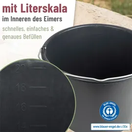 schmidt's onlineshop Baueimer 20 l schwarz