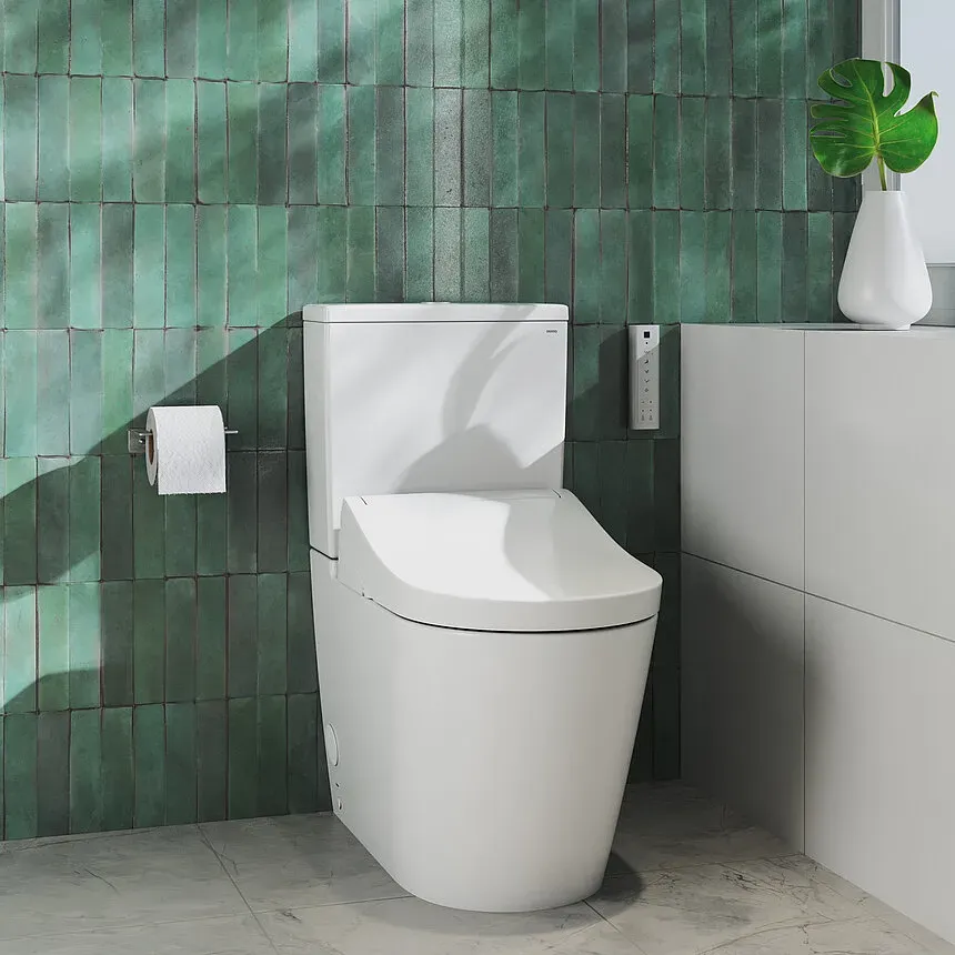 TOTO Stand-WC für Washlet Dusch-WC-Sitz - weiß