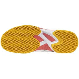 Mizuno Wave Exceed Court Cc White/Calypso Coral/Citrus 44 1/2