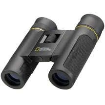 National Geographic 9025200 - Fernglas 10x25, Taschenfernglas mit Tasche, Trageriemen und Reinigungstuch, schwarz
