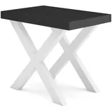 SKRAUT HOME Ausziehtisch 302 x 73 x 90 cm schwarz