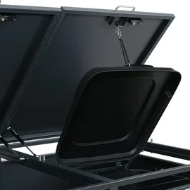 MCW Mülltonnenverkleidung MCW-O67 132 x 84 x 122 cm anthrazit