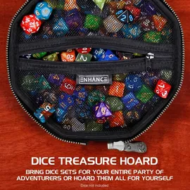 enhance gaming ENHANCE Tabletop Collector's Edition Dice Case Blue