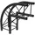 Alutruss DECOLOCK DQ4-SPAC21R 2-Weg Ecke 90° sw