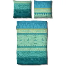 Traumschlaf Amara Ornamental Blau 200 x 220 cm + 2 x 80 x 80 cm