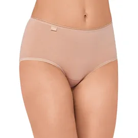 SLOGGI Damen Midi, Vorteilspack - 24/7 Cotton, einfarbig, 38-52, M-6XL Nude 38