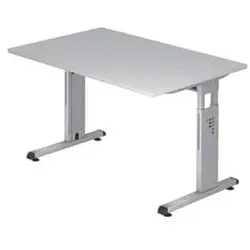 HAMMERBACHER Schreibtisch 120x80cm grau MONTAGE VOS12/5/S