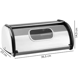 Gravidus Brotkasten Rollklappe & Sichtfenster