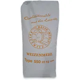 25 kg Weizenmehl Typ 550 regional naturbelassen Backmehl Mehl backen Brot Kuchen