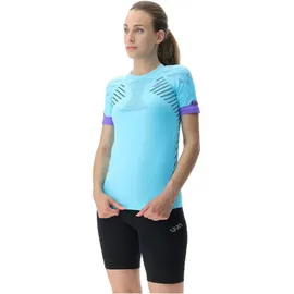 Uyn Ultra1 Kurzarm Laufshirt Damen türkis S