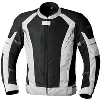 RST Ventilator XT, Textiljacke wasserdicht - Hellgrau/Schwarz - XXL