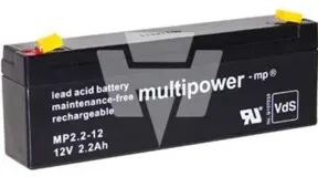 Hückmann Multipower Blei-Akku MP2, 2-12 Pb12V/2, 2Ah 301074