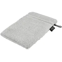 VOSSEN Vienna Style Supersoft Waschhandschuh 16 x 22 cm light grey