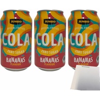 Jumbo Cola Bananas 3er Pack 3x0,33l Dose usy Block