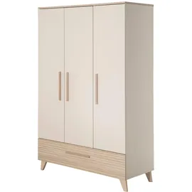roba Kinderkleiderschrank Sidney 3-türig onesize Eiche beige