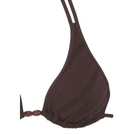 s.Oliver Triangel-Bikini Damen Braun 40 Cup C/D