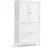 VASAGLE Badezimmerschrank 30 x 60 x 110 cm Klassikweiß