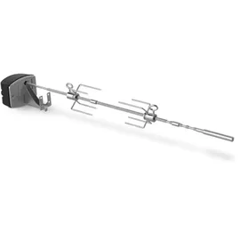 Weber Drehspieß 86 cm Edelstahl silber