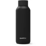 Quokka Solid - Jet Black 510 ML | Edelstahl Thermo Trinkflasche |