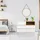 hjh living Sideboard 120 x 76 x 40 cm Weiß/Eiche