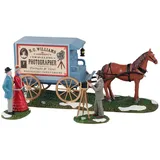 Lemax Traveling Photographer Wagon