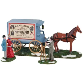 Lemax Traveling Photographer Wagon