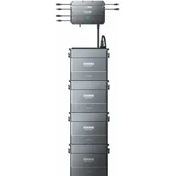 Zendure SolarFlow Set 7,68 kWh mit Hub 2000 und 4x AB2000 Erweiterungsbatterie