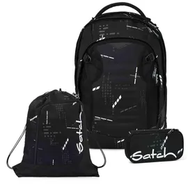 Satch match plus Ninja Matrix 3 tlg. inkl. Mäppchen und Turnbeutel