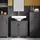 SoBuy Waschbeckenunterschrank 60 x 60 cm Grau