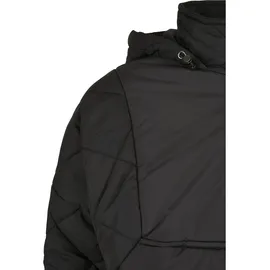 URBAN CLASSICS Oversized Diamond Quilted Pull Over Jacke Black S