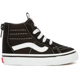 Vans Sk8-hi Zip Kleinkinderschuhe Black / White 22 1/2