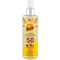 Malibu Kids Clear Protection SPF50 Sonnenschutzspray für Kinder 250 ml