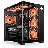 Gaming PC mit Windows 11 Pro | AMD Ryzen 7 8700F 8X 4.1 GHz | RTX 5060 Ti (8 GB) | 4000 GB M.2 NVMe | 64 GB DDR5 RAM | WLAN | Computer für Zocker, Gamer Desktop Rechner zum Spielen | A14979