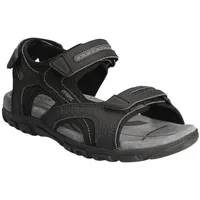 GEOX Sandal Strada D Herren Schwarz 46