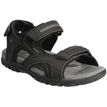 GEOX Sandal Strada D Herren Schwarz 46