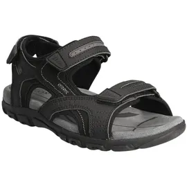GEOX Sandal Strada D Herren Schwarz 46