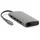 LMP 8 Port USB-C mini Dock space grau