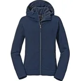 Schöffel Damen Lakefield Fleece Hoodie Jacke (Größe 3XL, blau)