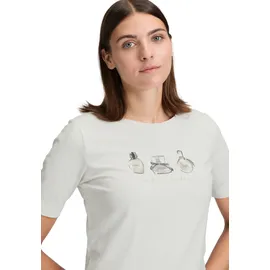 Betty & Co Casual-Shirt mit Print in Patch Cream/Grey | Gr.: M