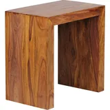 Wohnling Beistelltisch Massivholz sheesham 60,0 x 35,0 x 60,0 cm