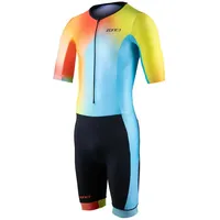 Zone3 Activate+ Kurzarm-trisuit - Neon / Black - S