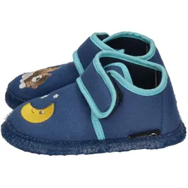Nanga Bärchen leichter Baby Hausschuh Lauflerner EUR 19 - Blau - 19