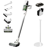 Greenworks GD24SVK4D Kabelloser Staubsauger, hohe Saugleistung, 45 Minuten Laufzeit, Hepa-Filter, Tierhaaraufsatz, 3 Leistungsstufen, 24V 4Ah Akku und super Stand-Ladegerät, 3 Jahre Garantie