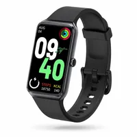 Fitness Tracker, 1,47 Zoll voller Touchscreen, Aktivitätstracker mit Herzfrequenz, Blutsauerstoff, Blutdruck, Schlafmonitor, Fitnessuhr für Damen Herren, Smartwatches für Android und iOS (schwarz)