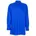 Köperhemd Mittelblau 49/50