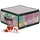 Relaxdays Weihnachtskugel Aufbewahrungsbox 36 x 18 x 36 cm 1-tlg. grün/transparent