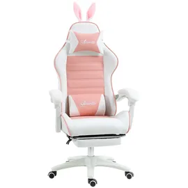 Vinsetto Gaming-Stuhl Rosa