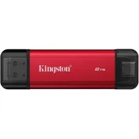Kingston Dual Portable SSD 2 TB USB 3.2 Gen 2 Schwarz