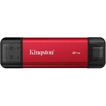 Kingston Dual Portable SSD 2 TB USB 3.2 Gen 2 Schwarz